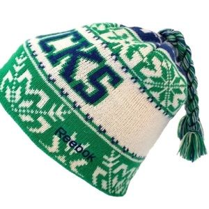 REEBOK NHL Vancouver Canucks Beanie Touqe OS